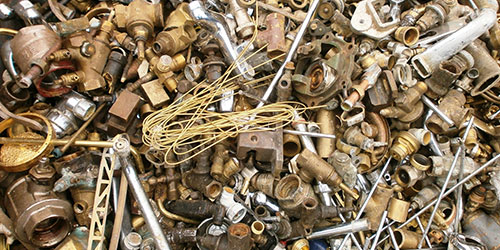 Recycles Brass Scrap Materials