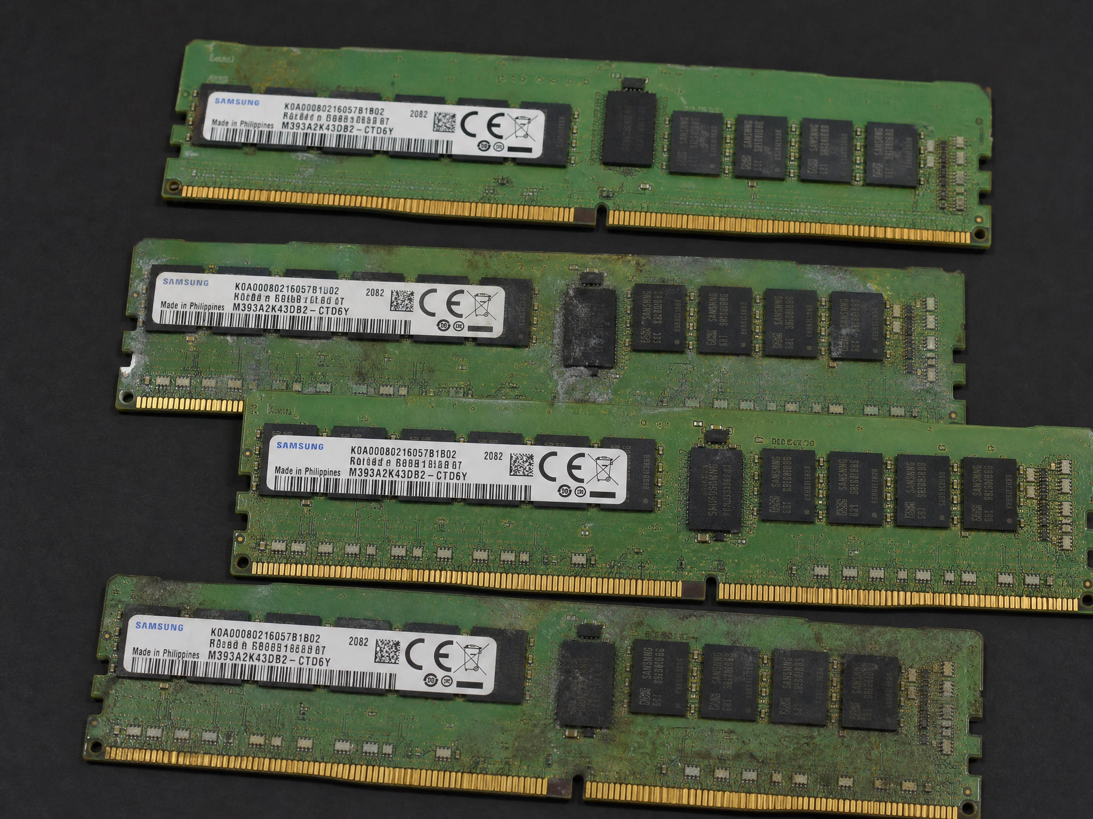 Samsung scrap memory